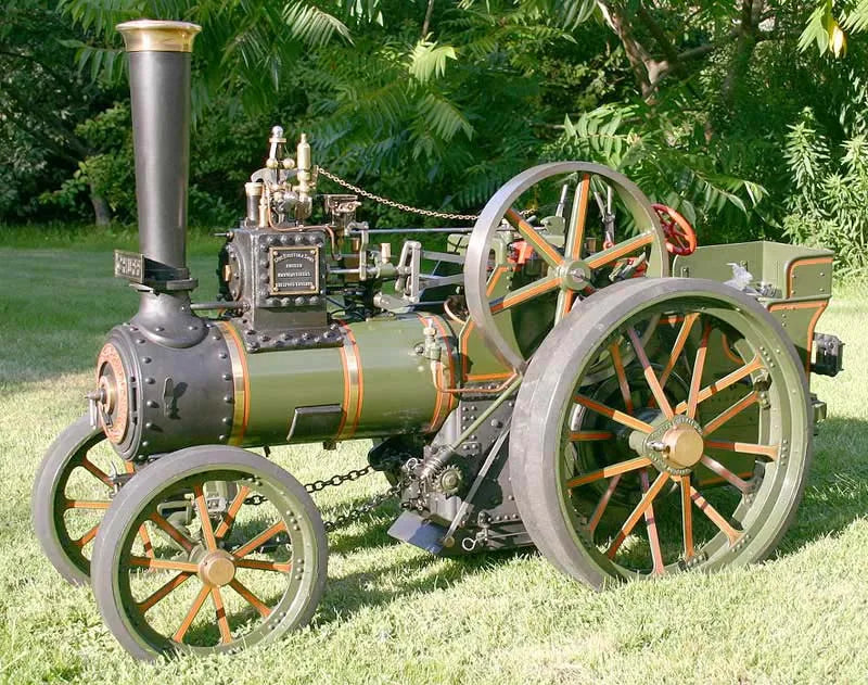 3 inch Burrell with driving trolley