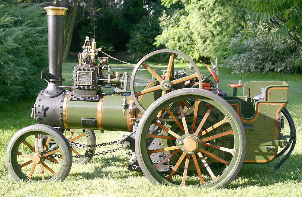 3 inch Burrell with driving trolley
