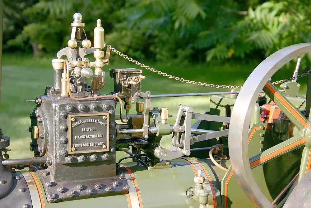 3 inch Burrell with driving trolley