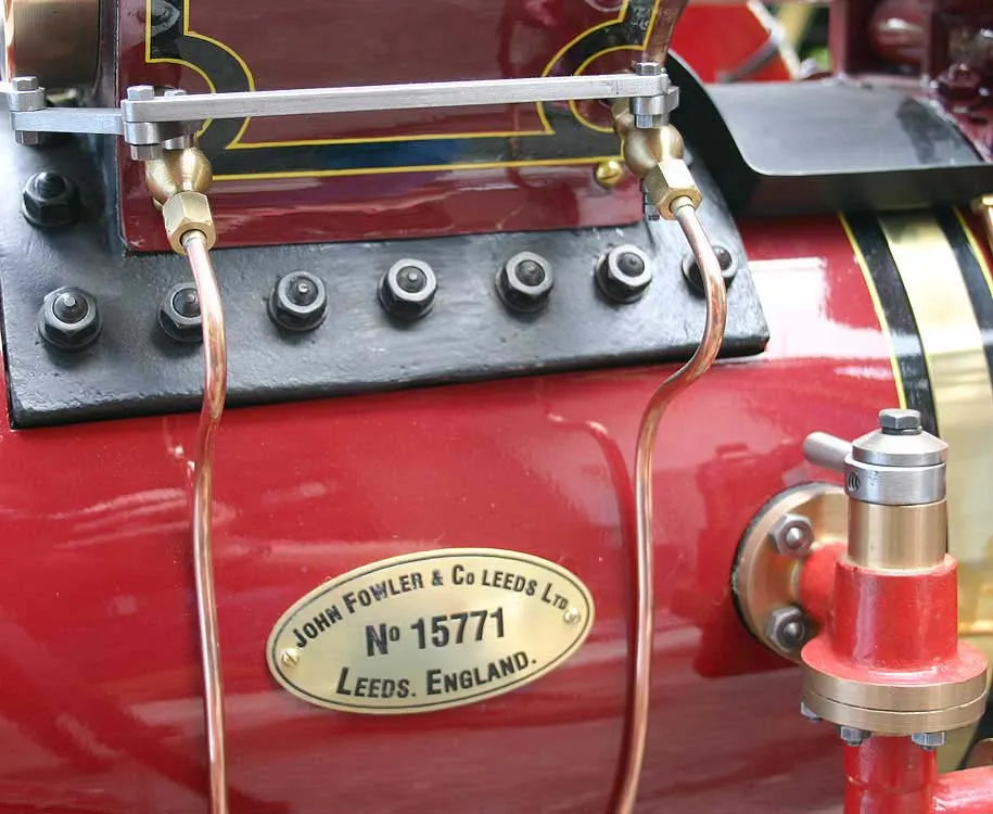 4 inch scale Fowler compound agricultural engine