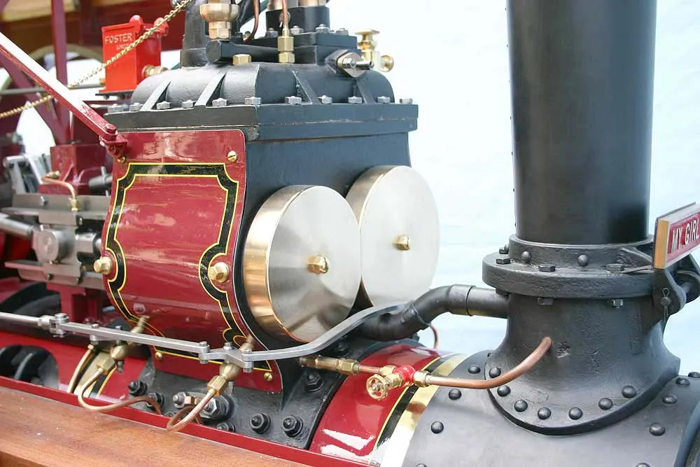 4 inch scale Fowler compound agricultural engine