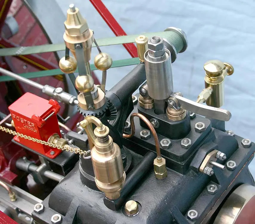 4 inch scale Fowler compound agricultural engine