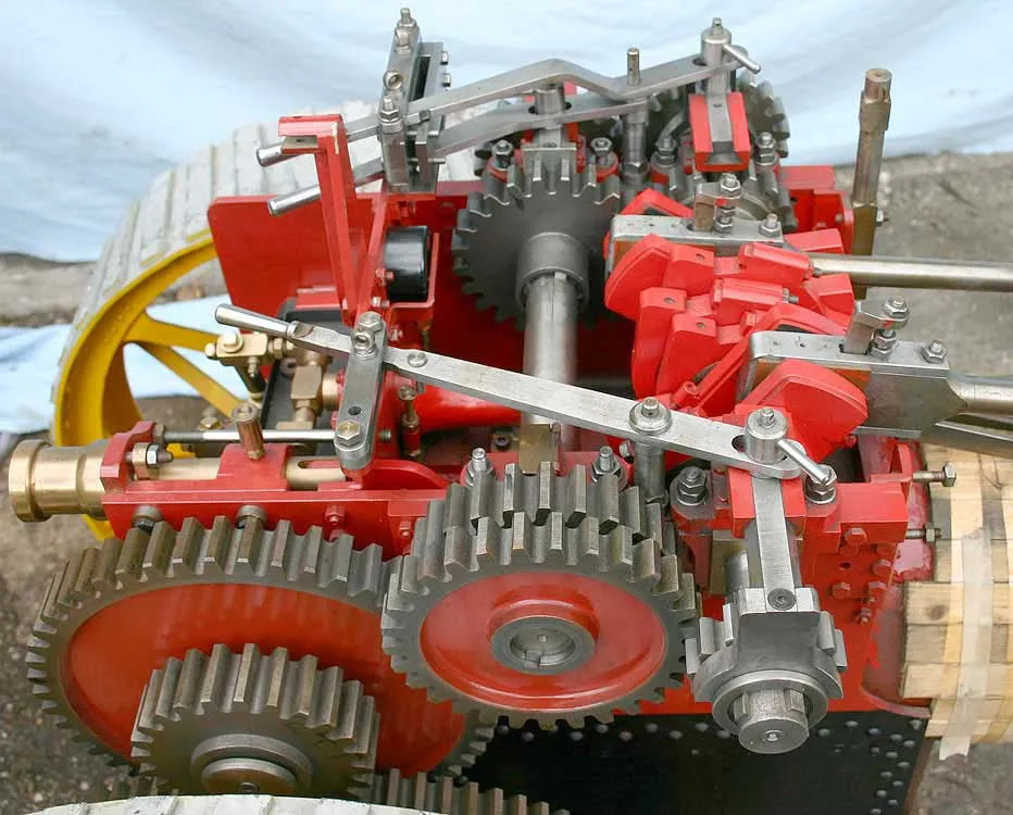 4 inch scale part-built Fowler Showmans road locomotive