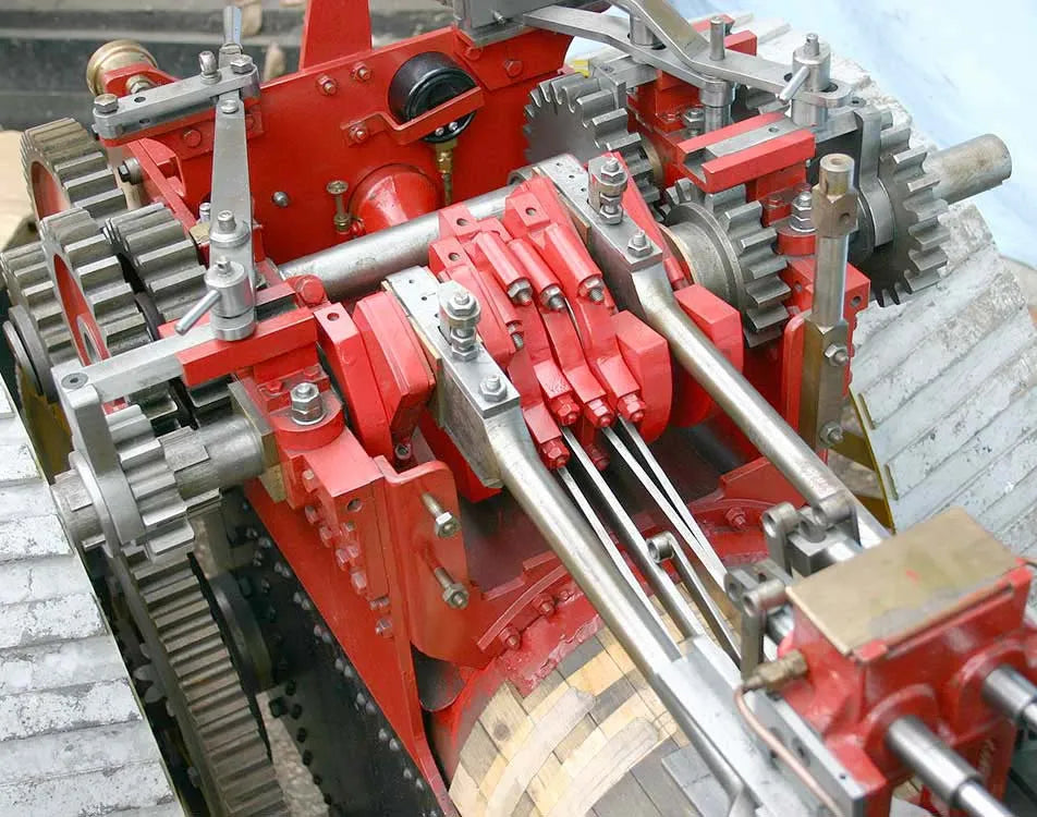 4 inch scale part-built Fowler Showmans road locomotive
