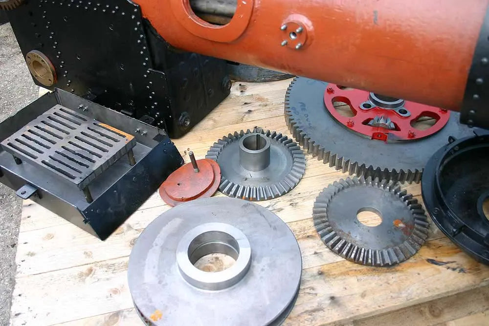 4 inch scale part-built Fowler road locomotive
