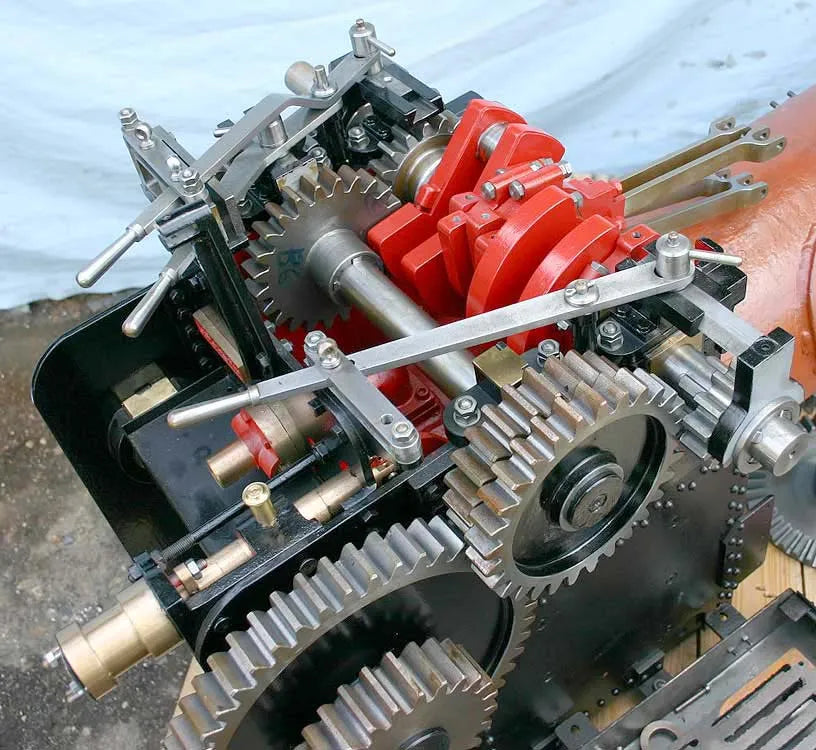 4 inch scale part-built Fowler road locomotive