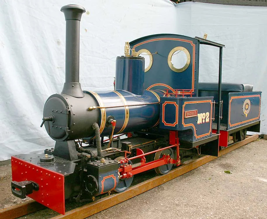7 1/4 inch gauge Romulus with tender