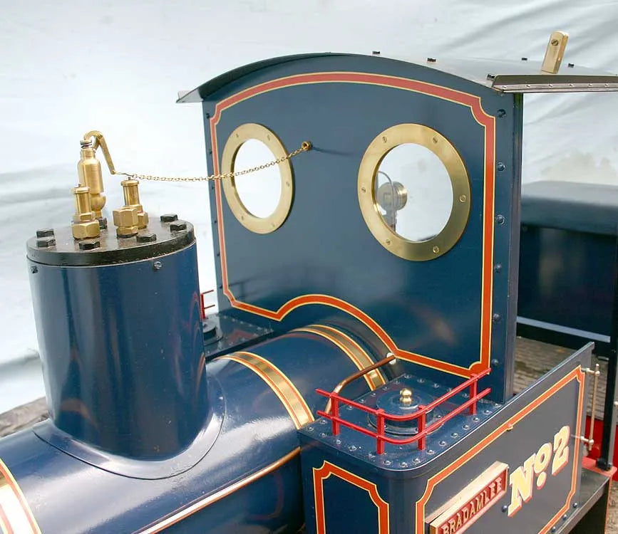 7 1/4 inch gauge Romulus with tender