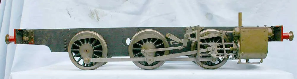 Part-built Simplex chassis