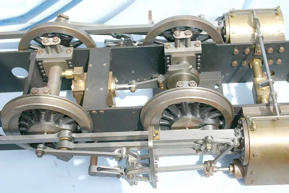 Part-built Simplex chassis