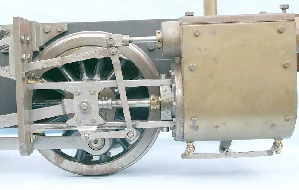 Part-built Simplex chassis