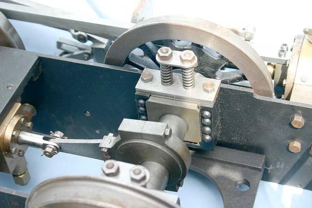 Part-built Simplex chassis