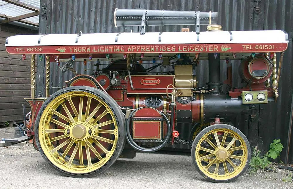 4 inch scale Fowler showmans engine