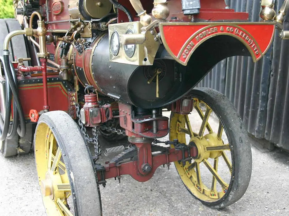 4 inch scale Fowler showmans engine