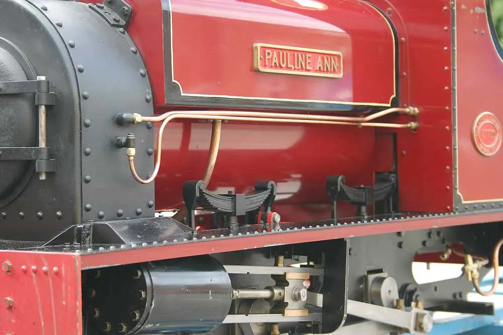 7 1/4 inch gauge Hunslet "Pauline Anne"