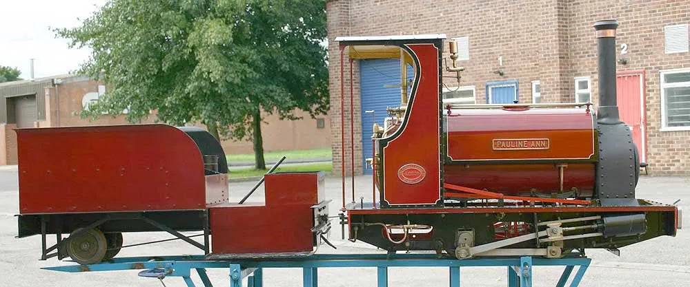 7 1/4 inch gauge Hunslet "Pauline Anne"