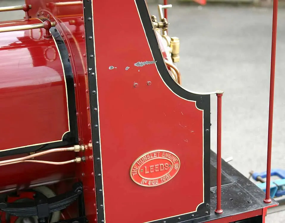 7 1/4 inch gauge Hunslet "Pauline Anne"