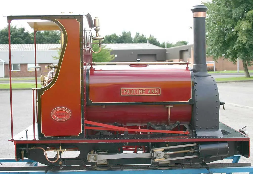 7 1/4 inch gauge Hunslet "Pauline Anne"
