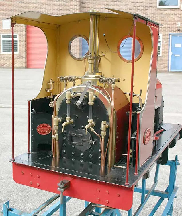 7 1/4 inch gauge Hunslet "Pauline Anne"