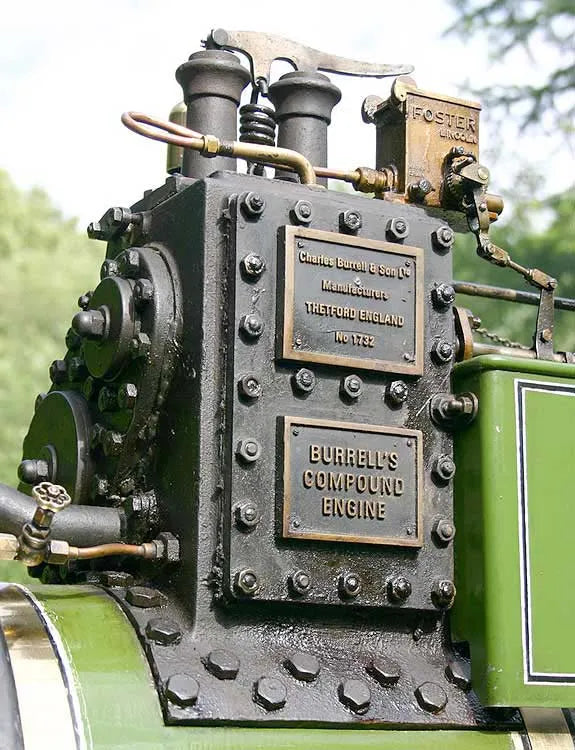 4 inch scale Burrell SCC roller