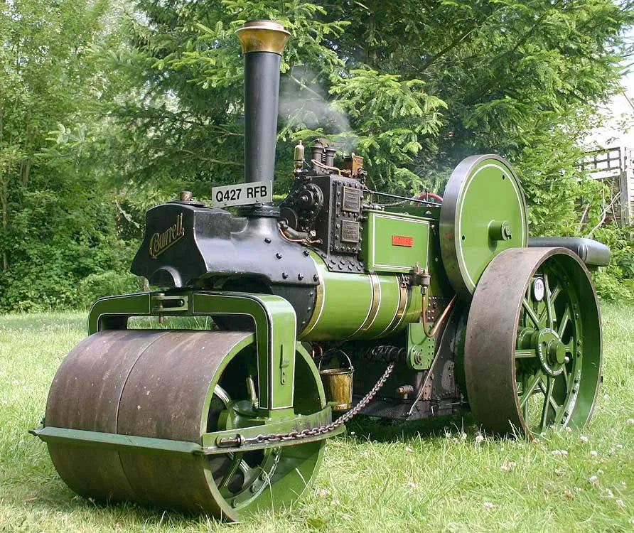 4 inch scale Burrell SCC roller