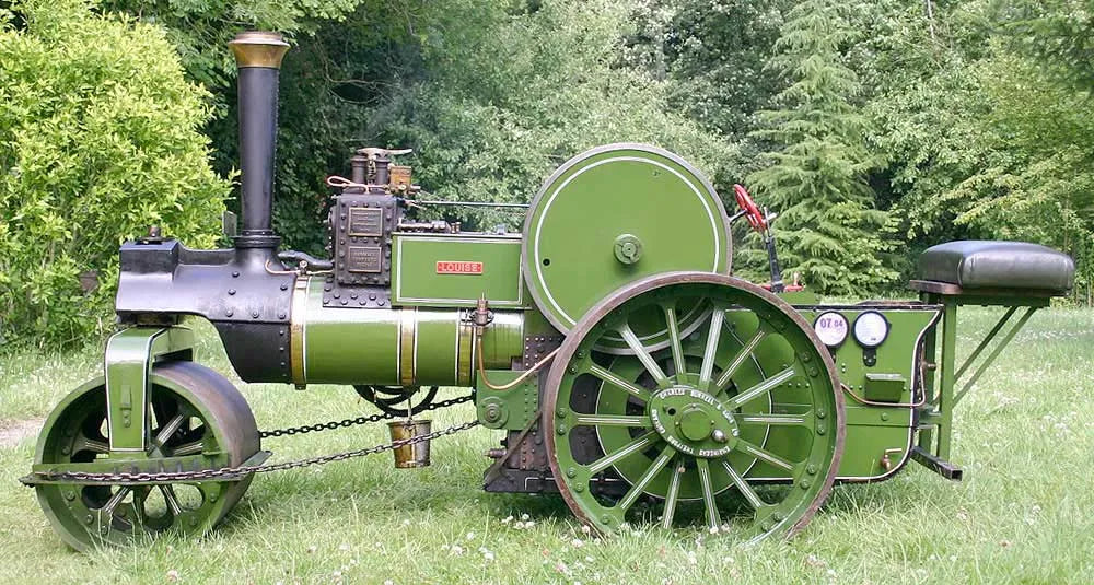 4 inch scale Burrell SCC roller
