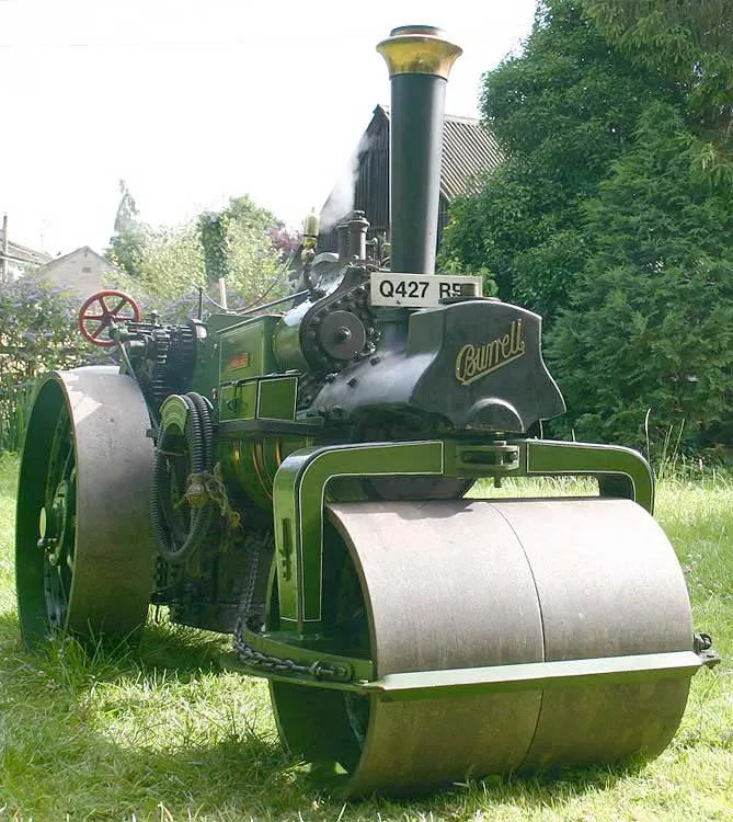 4 inch scale Burrell SCC roller