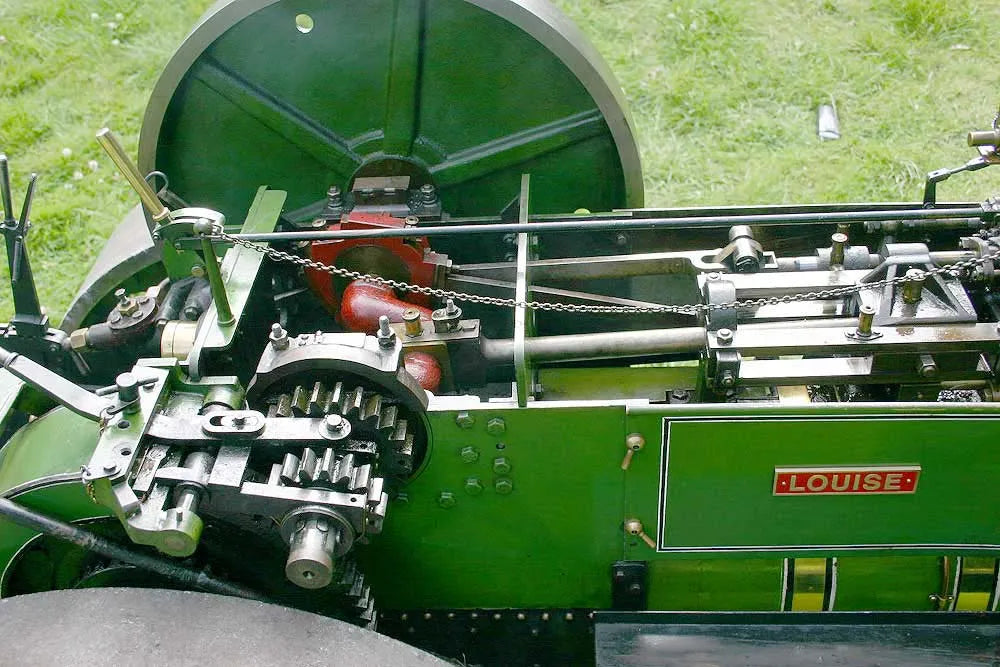 4 inch scale Burrell SCC roller