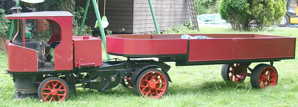 4 inch scale Clayton wagon