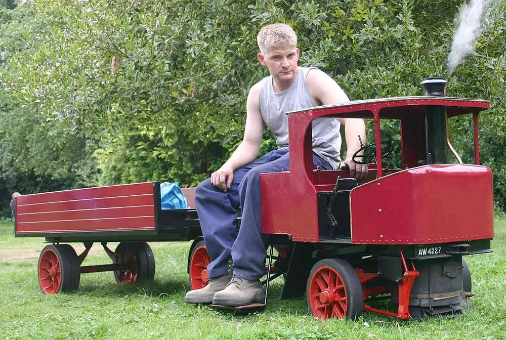 4 inch scale Clayton wagon