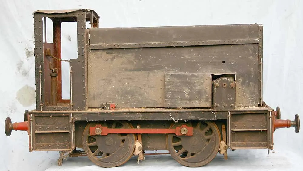 7 1/4 inch gauge battery shunter