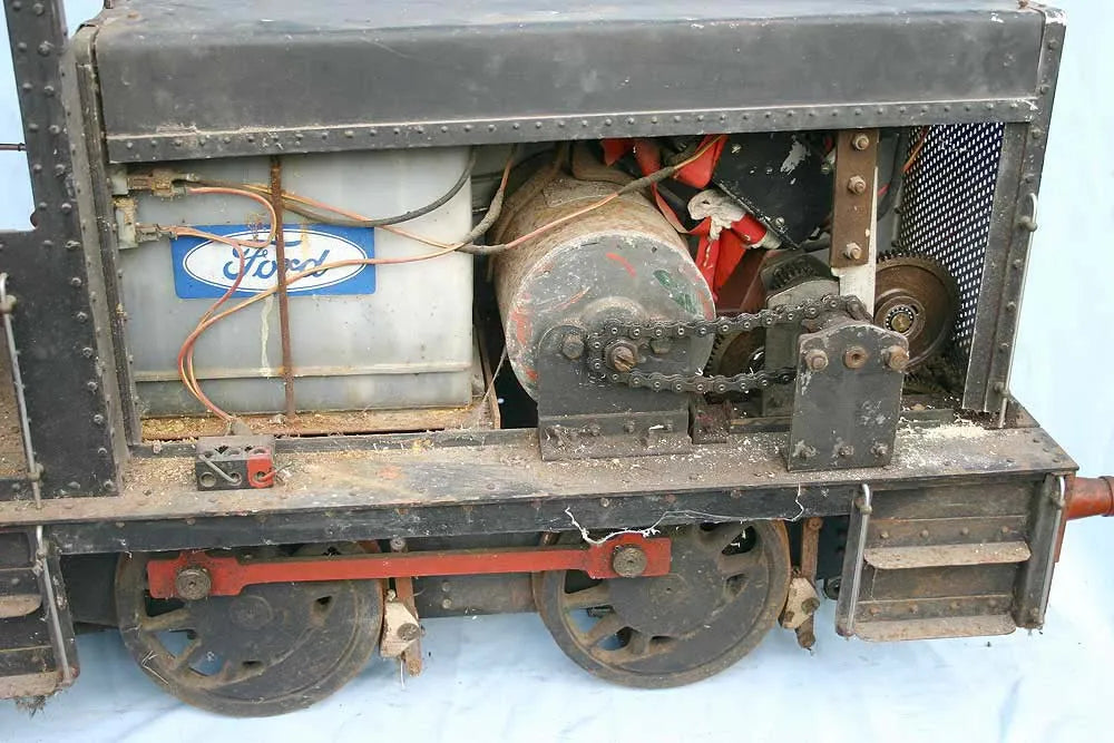 7 1/4 inch gauge battery shunter