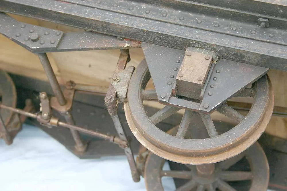 7 1/4 inch gauge plank wagon