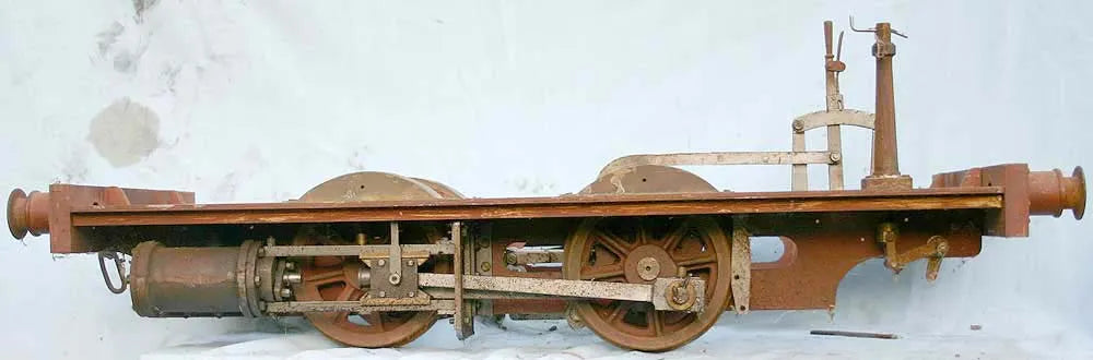 7 1/4 inch gauge part-built "Gemma" 0-4-0