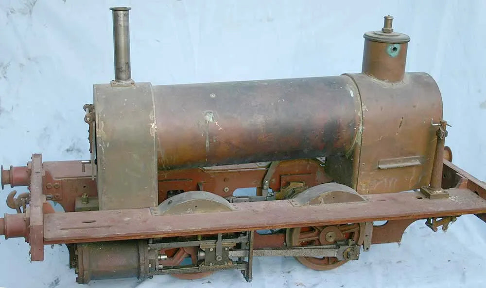7 1/4 inch gauge part-built "Gemma" 0-4-0