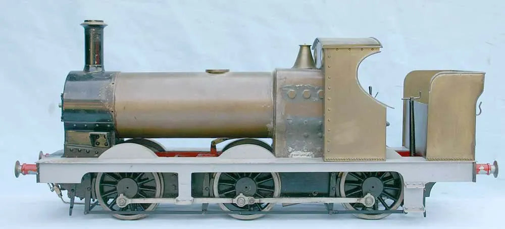 Part-built 3 1/2 inch gauge Pannier tank