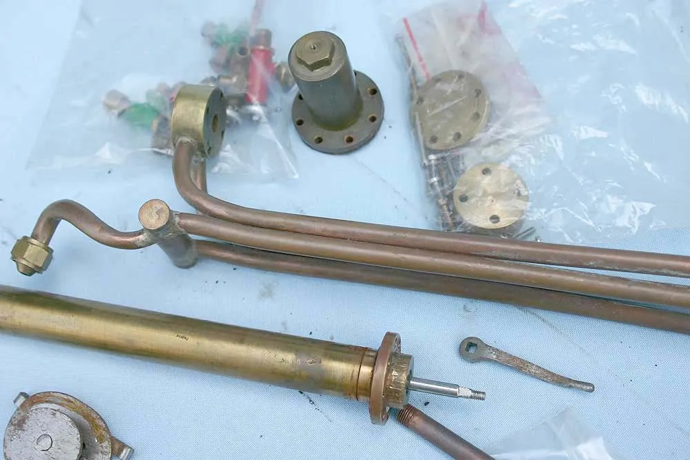 Part-built 3 1/2 inch gauge Pannier tank
