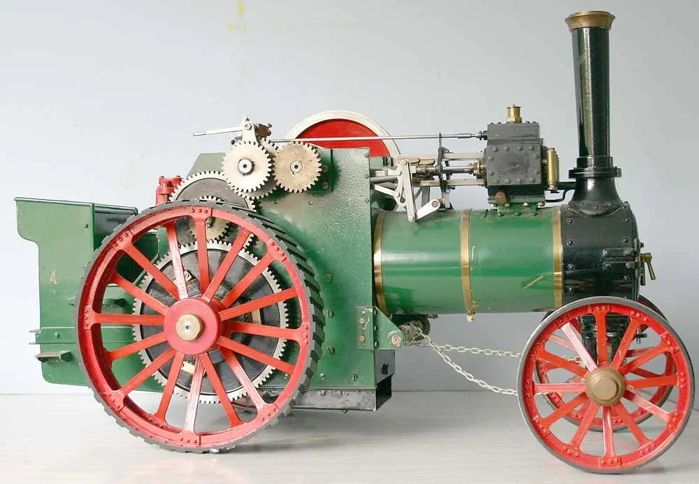 1 1/4 inch scale freelance twin cylinder traction engine