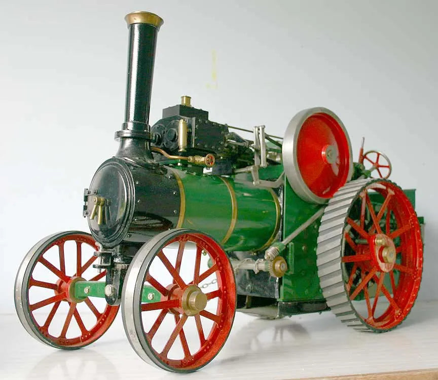1 1/4 inch scale freelance twin cylinder traction engine