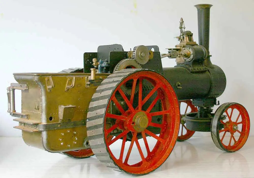 1 1/2 inch scale Allchin dismantled