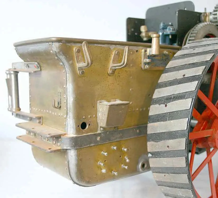 1 1/2 inch scale Allchin dismantled