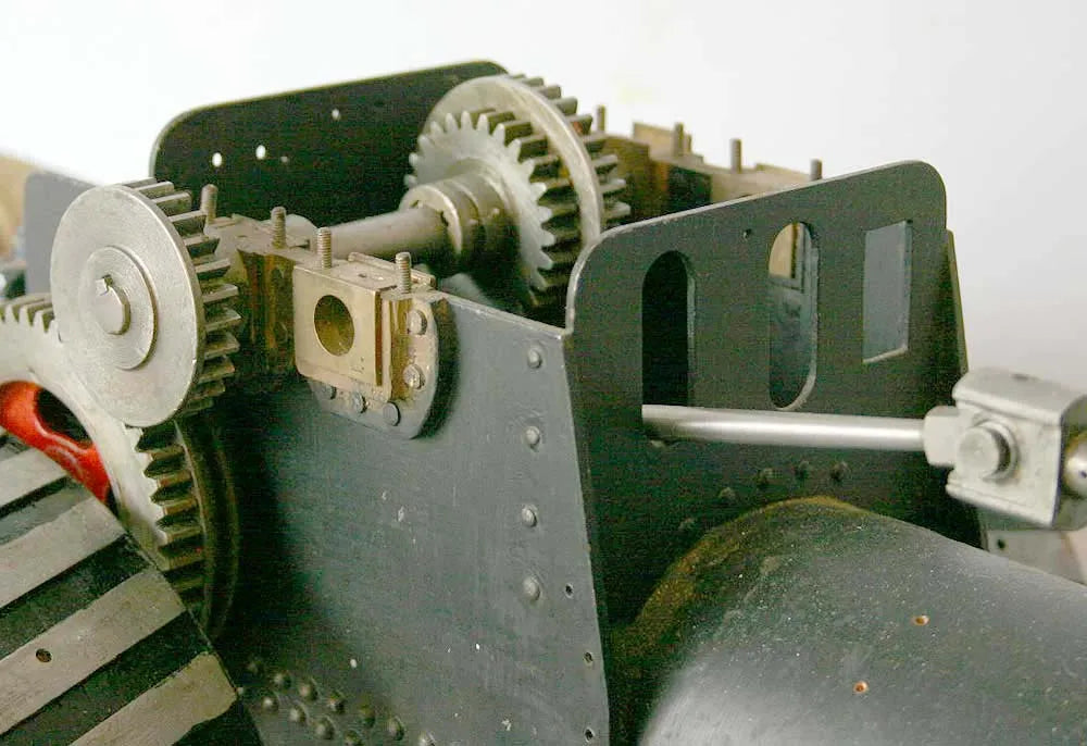 1 1/2 inch scale Allchin dismantled