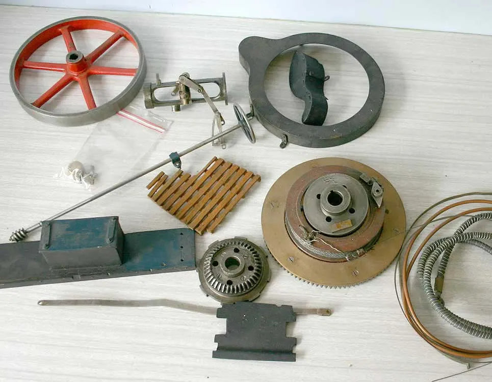 1 1/2 inch scale Allchin dismantled