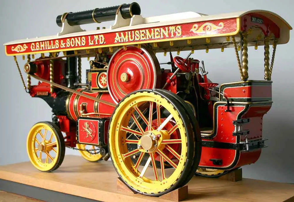 1 inch scale Minnie Showmans engine