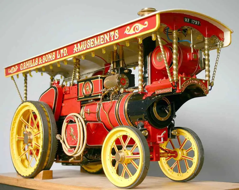 1 inch scale Minnie Showmans engine
