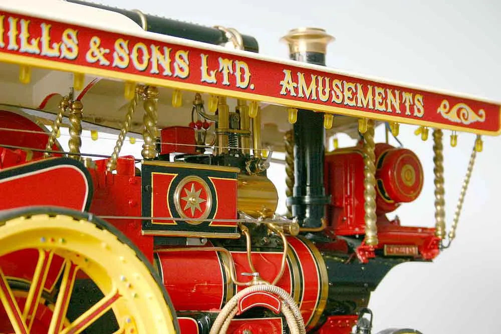 1 inch scale Minnie Showmans engine