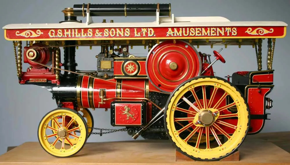 1 inch scale Minnie Showmans engine