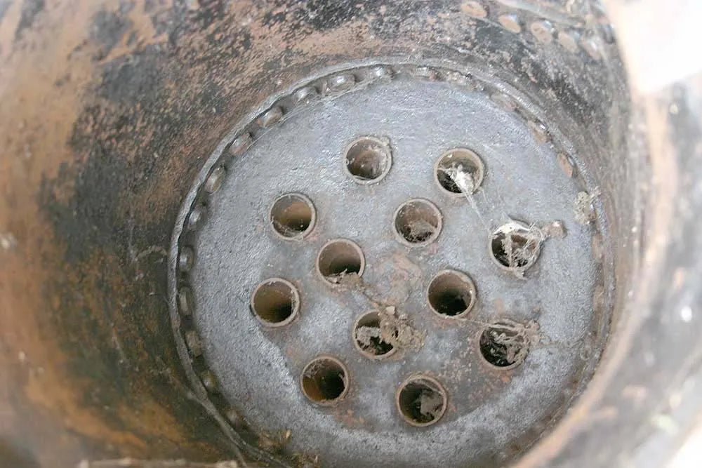 Vertical rivetted boiler