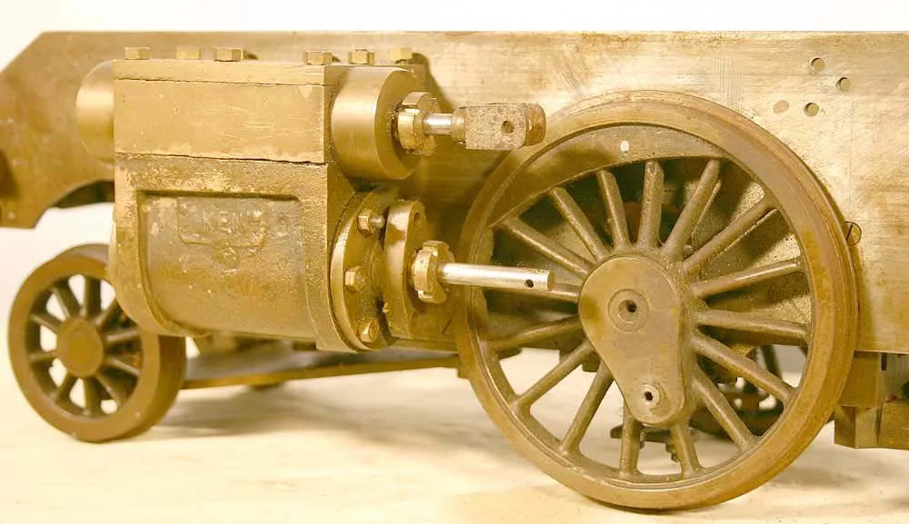3 1/2 inch gauge part-built Mogul