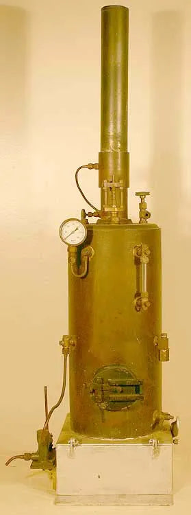Vertical test boiler
